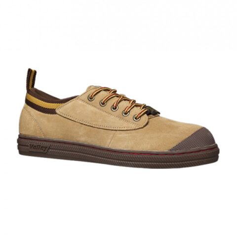 Men's Suede Leather Volley Safety Shoe