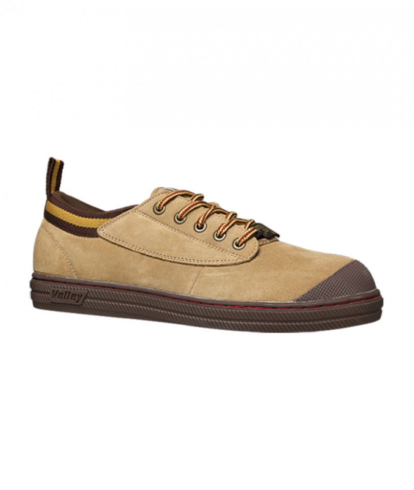 Men's Suede Leather Volley Safety Shoe - Hersey's Safety