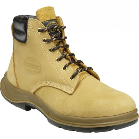 34-632 Nubuck Lace Up Ankle Boot